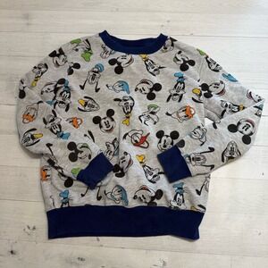 Disney Parks Mickey goofy pluto sweatshirt youth large